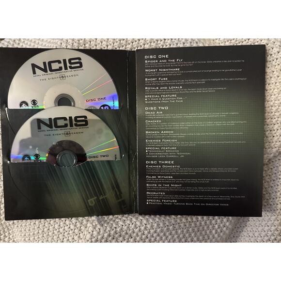 NCIS naval criminal investigative service SEASONS 1-8 48 disc DVD’s *REGION 2* - Picture 6 of 7